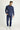 Mavi Slim Fit Dar Kesim Likralı Denim Pantolon
