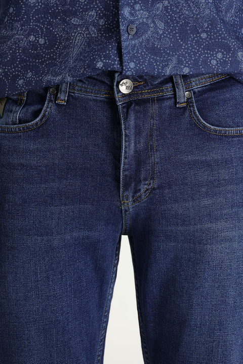 Mavi 7 Drop Slim Fit Dar Kesim Likralı Denim Pantolon