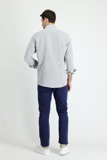 Koyu Lacivert Regular Fit Likralı Denim Pantolon