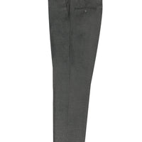 Orta Füme 4 Drop Relaxed Fit Rahat Kesim Likralı Klasik Kumaş Pantolon