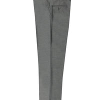 Orta Gri Relaxed Fit Rahat Kesim Likralı Klasik Kumaş Pantolon