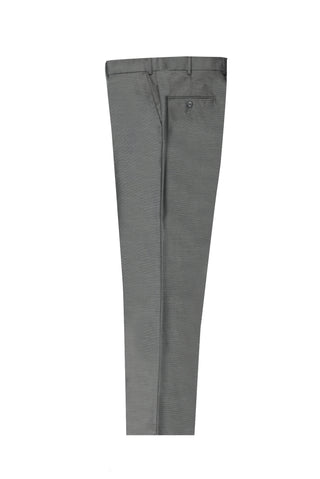  Orta Gri 4 Drop Relaxed Fit Rahat Kesim Likralı Klasik Kumaş Pantolon