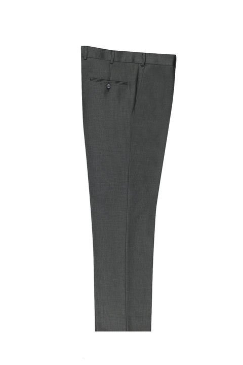 Koyu Füme 6 Drop Regular Fit Standart Kesim Klasik Kumaş Pantolon