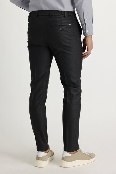 Orta Gri Super Slim Fit Ekstra Dar Kesim Likralı Kumaş Pantolon