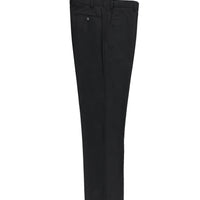 Siyah Relaxed Fit Rahat Kesim Likralı Klasik Kumaş Pantolon