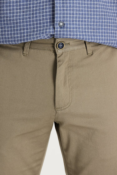 Açık Kahve  Slim Fit Dar Kesim Pamuk Kanvas / Chino Pantolon