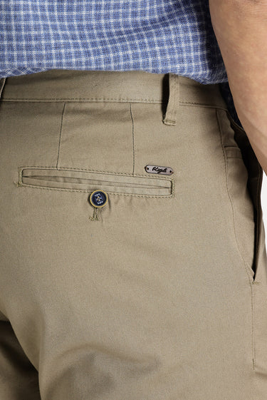 Açık Kahve  6 Drop Regular Fit Standart Kesim Pamuk Kanvas / Chino Pantolon