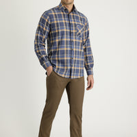 Orta Kahve Slim Fit Dar Kesim Pamuk Kanvas / Chino Pantolon