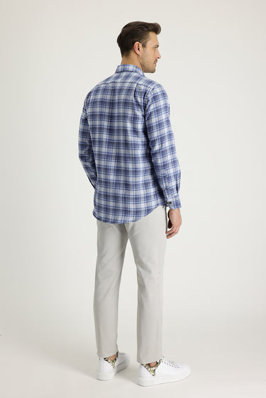 Taş Slim Fit Dar Kesim Pamuk Kanvas / Chino Pantolon