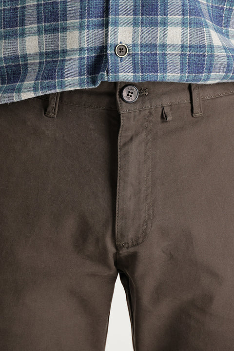 Açık Kahve  Slim Fit Dar Kesim Pamuk Kanvas / Chino Pantolon