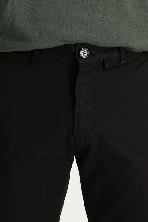 Koyu Kahve Slim Fit Dar Kesim Pamuk Kanvas / Chino Pantolon