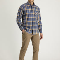 Koyu Bej Slim Fit Dar Kesim Pamuk Kanvas / Chino Pantolon