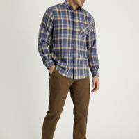 Khaki Slim Fit Cotton Canvas / Chino Trousers