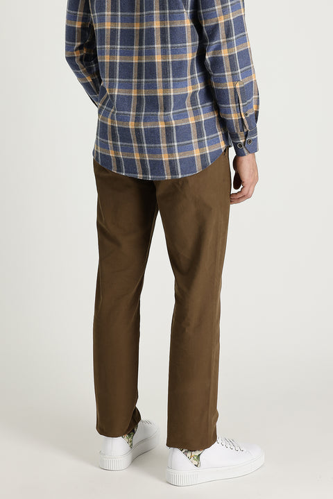 Toprak 6 Drop Regular Fit Standart Kesim Pamuk Kanvas / Chino Pantolon