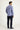 Orta Lacivert Regular Fit Likralı Kanvas / Chino Pantolon