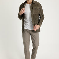 Orta Vizon Slim Fit Dar Kesim Likralı Kanvas / Chino Pantolon