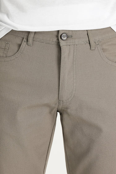 Orta Vizon Slim Fit Dar Kesim Likralı Kanvas / Chino Pantolon