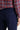 Koyu Lacivert Regular Fit Likralı Kanvas / Chino Pantolon