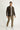 Koyu Bej Regular Fit Likralı Kanvas / Chino Pantolon
