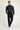 Siyah Slim Fit Dar Kesim Yünlü Klasik Kumaş Pantolon