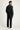 Siyah Slim Fit Dar Kesim Yünlü Klasik Kumaş Pantolon