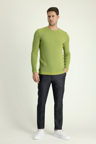  Marengo Slim Fit Dar Kesim Yünlü Klasik Kumaş Pantolon