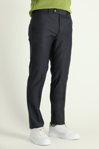  Marengo Slim Fit Dar Kesim Yünlü Klasik Kumaş Pantolon