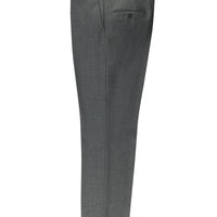 Orta Gri Regular Fit Yünlü Klasik Kumaş Pantolon