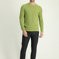 Orta Füme Regular Fit Yünlü Klasik Kumaş Pantolon