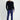 Açık Lacivert Slim Fit Dar Kesim Yünlü Klasik Kumaş Pantolon