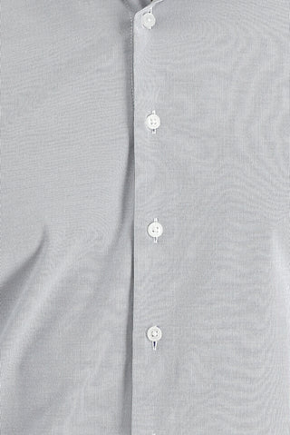  Orta Lacivert Uzun Kol Slim Fit Dar Kesim Klasik Desenli Pamuklu Kolay Ütülenebilir Gömlek