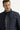Orta Lacivert Slim Fit Dar Kesim Kapitone Spor Mont