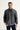 Orta Antrasit Slim Fit Dar Kesim Kapitone Spor Mont