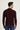 Koyu Bordo Polo Yaka Regular Fit Triko Kazak
