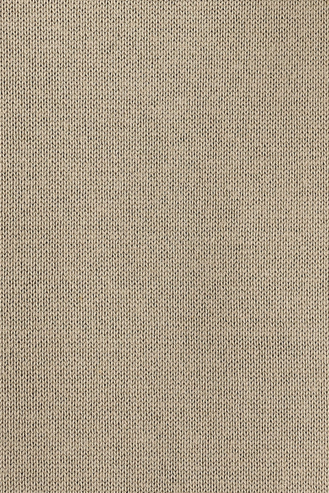 Orta Bej Yarım Balıkçı Yaka Regular Fit Triko Kazak