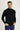 Siyah Bato Yaka Slim Fit Triko Kazak