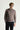 Açık Kahve Melanj Bato Yaka Slim Fit Triko Kazak