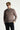 Açık Kahve Melanj Bato Yaka Slim Fit Triko Kazak