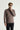 Açık Kahve Melanj Bato Yaka Slim Fit Triko Kazak