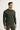 Asker Haki Bisiklet Yaka Slim Fit Dar Kesim Triko Kazak