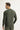 Asker Haki Bisiklet Yaka Slim Fit Dar Kesim Triko Kazak