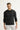 Koyu Antrasit Bisiklet Yaka Slim Fit Dar Kesim Triko Kazak