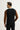 Siyah Bisiklet Yaka Slim Fit Dar Kesim Triko Kazak