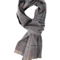 Medium Mink Plaid Scarf