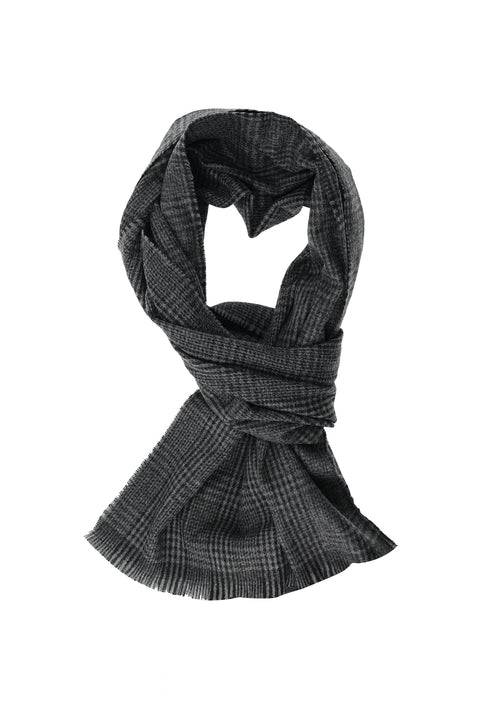 Orta Gri Ekose Atkı