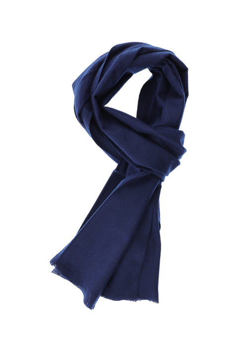 Koyu Lacivert Düz Atkı