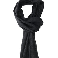 Koyu Füme Melanj Düz Atkı