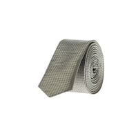 Medium Grey Super Fine Patterned Tie