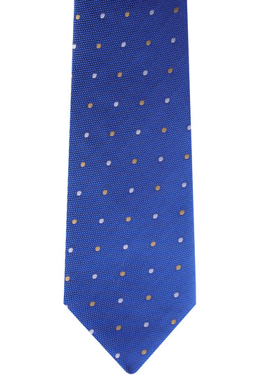 Mavi Desenli Kravat