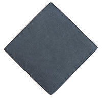 Siyah Düz Saten Mendil